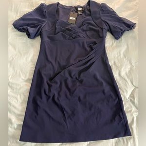 Navy blue dress